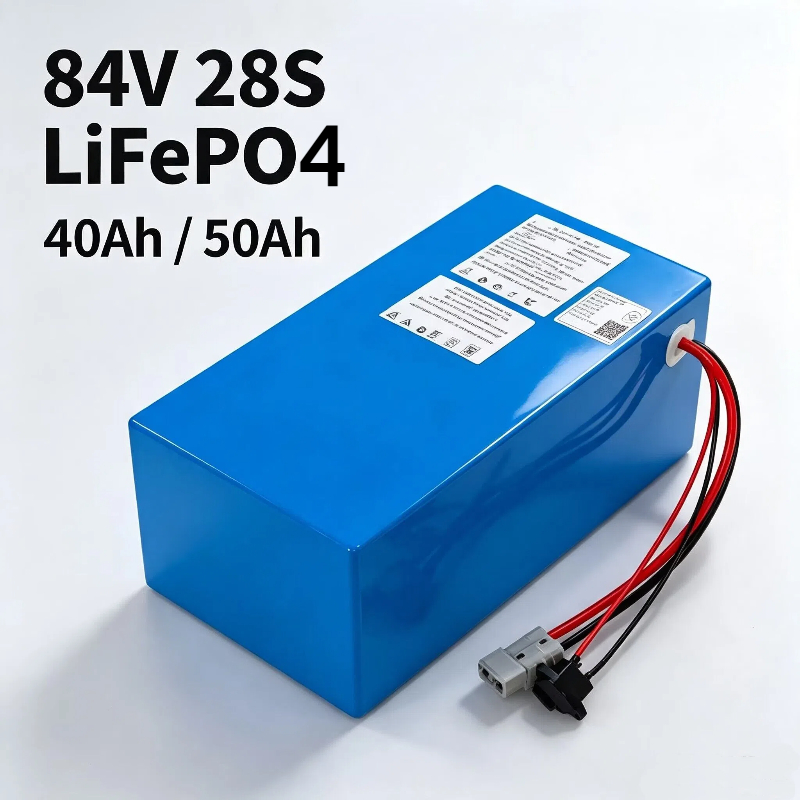 72V 40Ah Lifepo4 Battery Pack - Batteria al litio LiFePo4 27S 84V