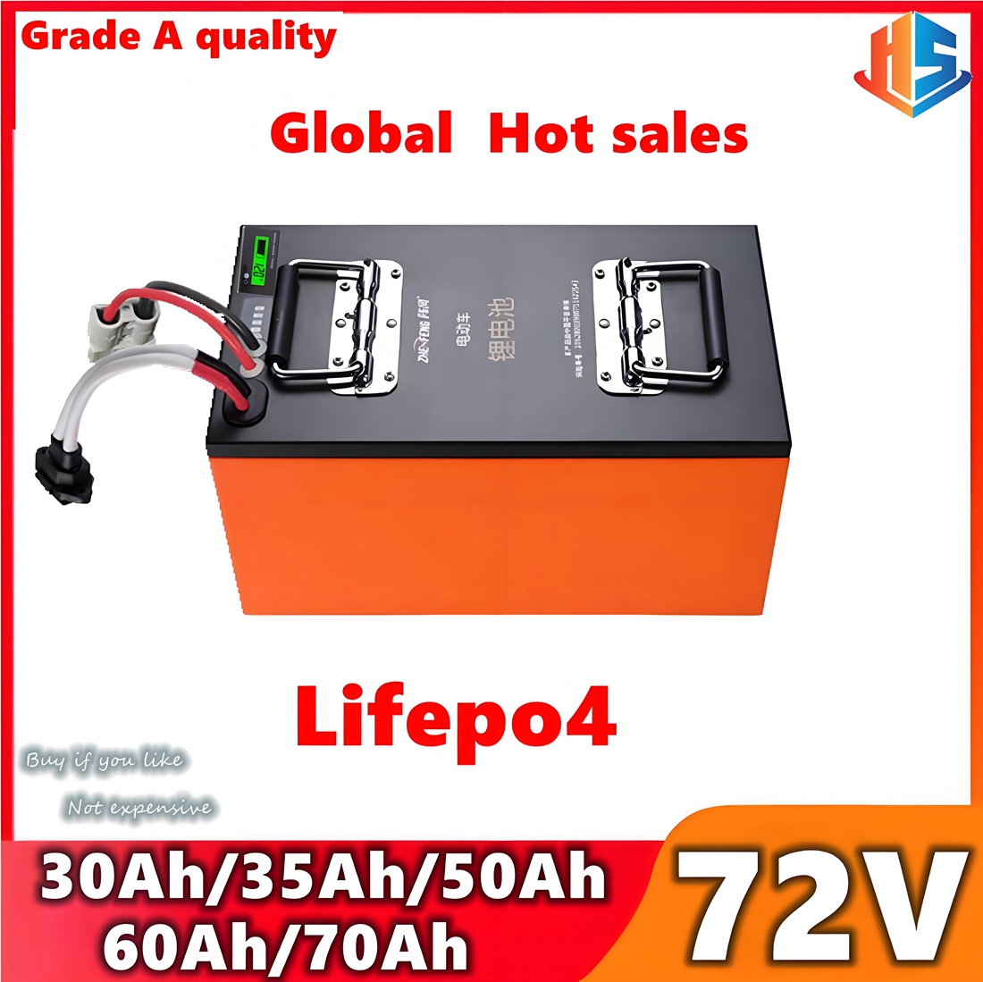 72V 40Ah Lifepo4 Battery Pack - Batteria Lifepo4 72V 50Ah 60AH 35AH