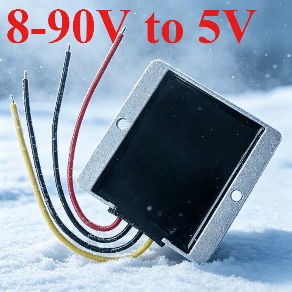 72V 15A Fast Charger - Convertitore DC da 10-90V a 5V,