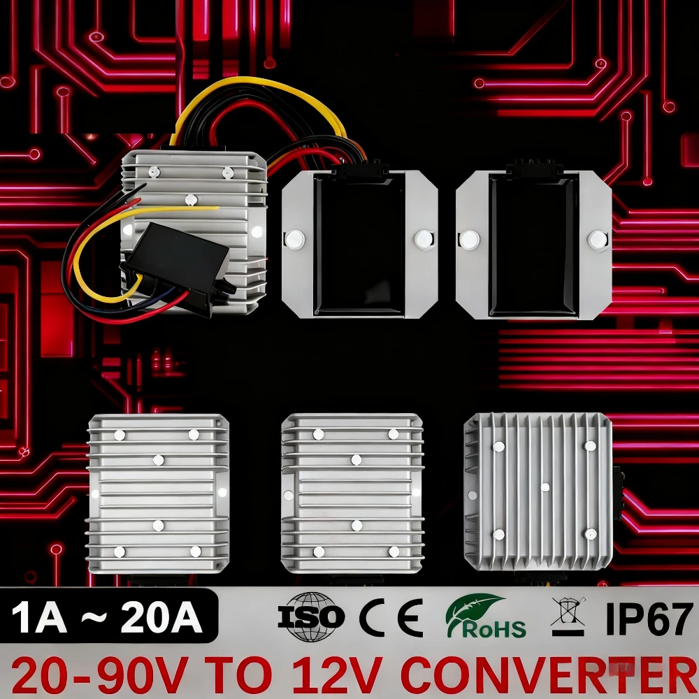 72V 15A Fast Charger - Convertitore DC DC da 20-90 V