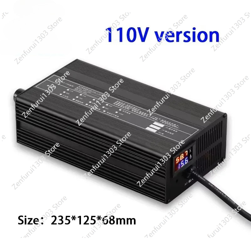 72V 15A Fast Charger - Caricabatterie per batterie agli ioni di