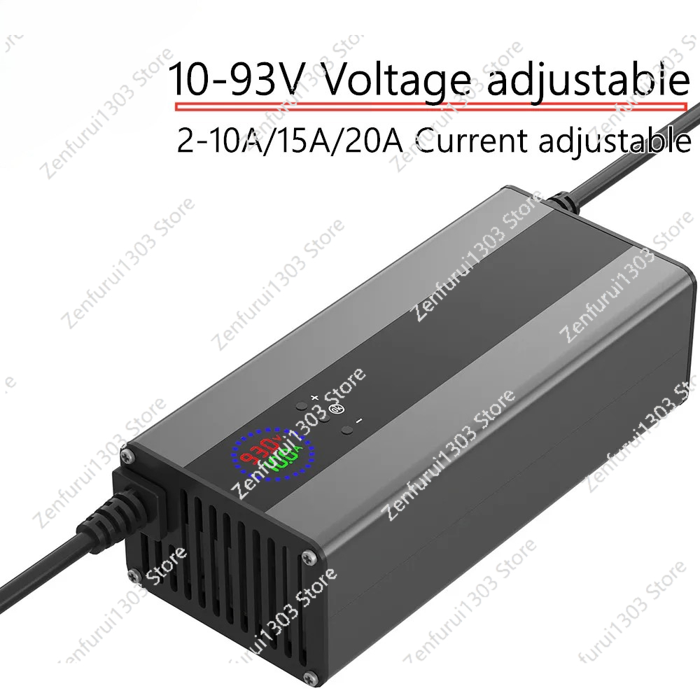 Caricabatterie agli ioni di li - 72V 15A Fast Charger recensione e prezzo
