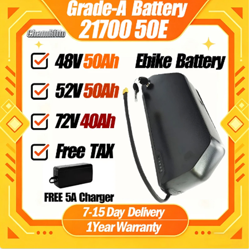 Batteria per bicicletta elettr - 72V 50Ah 21700 Lithium Battery recensione e prezzo