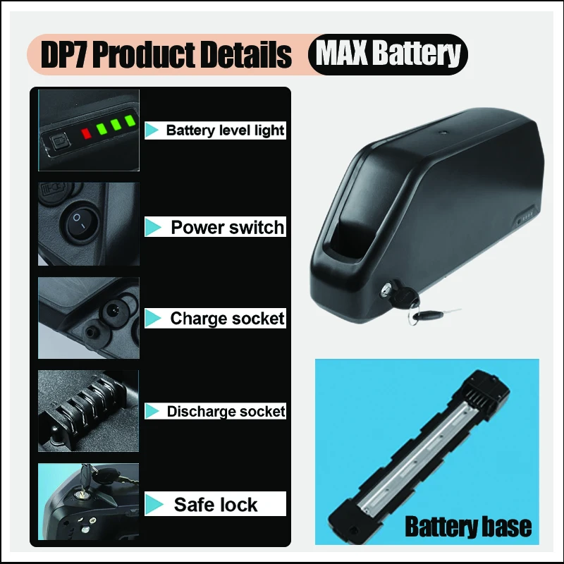Batteria per bicicletta elettr - 72V 50Ah 21700 Lithium Battery recensione e prezzo