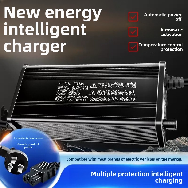 Caricabatterie al Litio Regola - 72V 15A Fast Charger recensione e prezzo