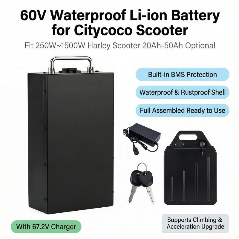 Batteria al Litio 60V a Sostit - 60V 50Ah Electric Scooter Battery recensione e prezzo