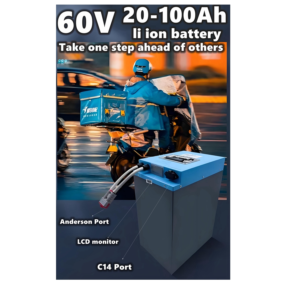 Batteria agli ioni di litio pe - 60V 50Ah Electric Scooter Battery recensione e prezzo