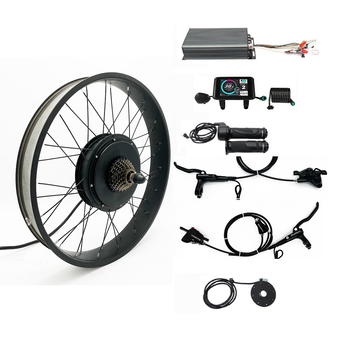 Kit di conversione ruota grass - 72V 100A Sabvoton Controller recensione e prezzo