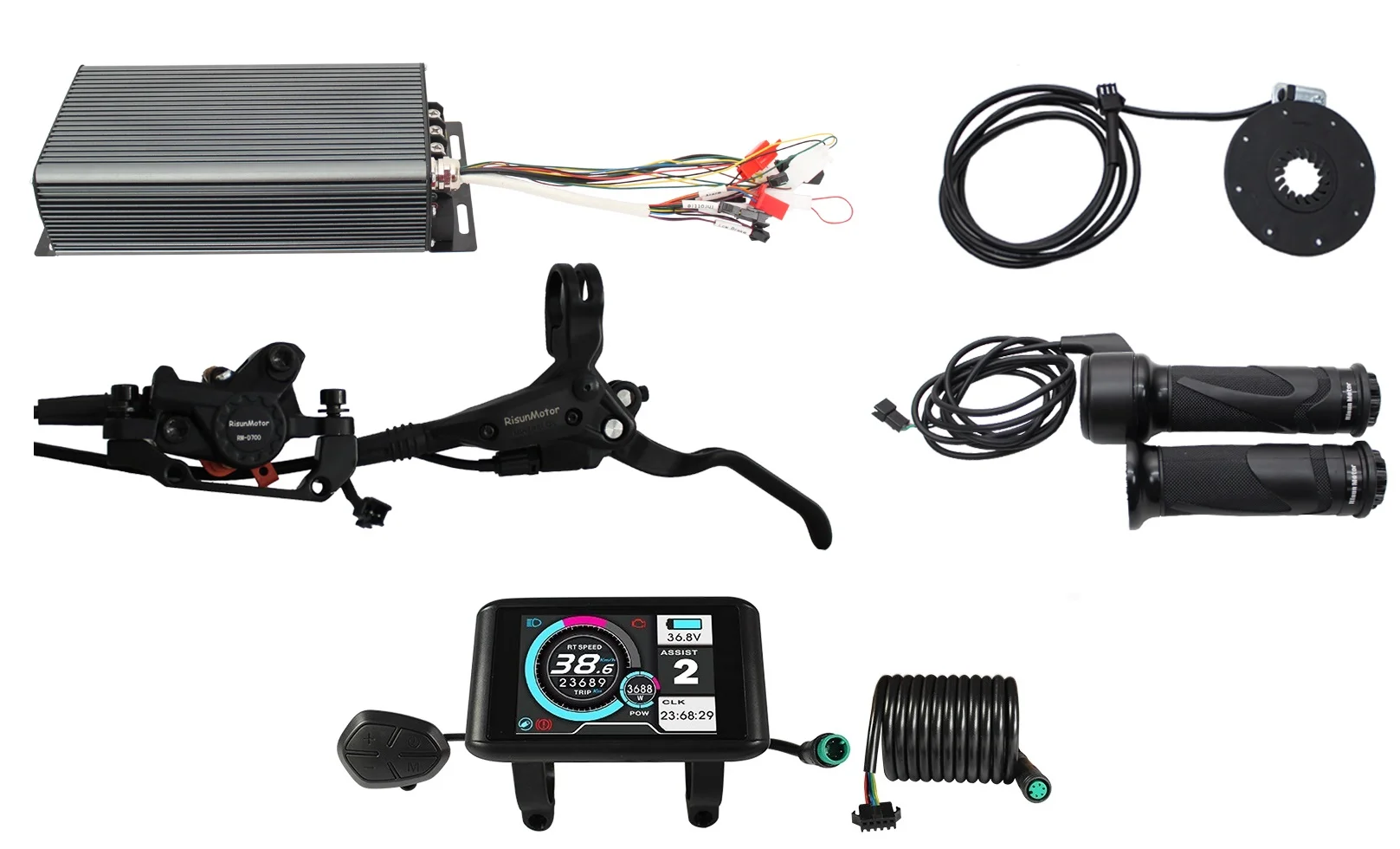 Kit di conversione ruota grass - 72V 100A Sabvoton Controller recensione e prezzo
