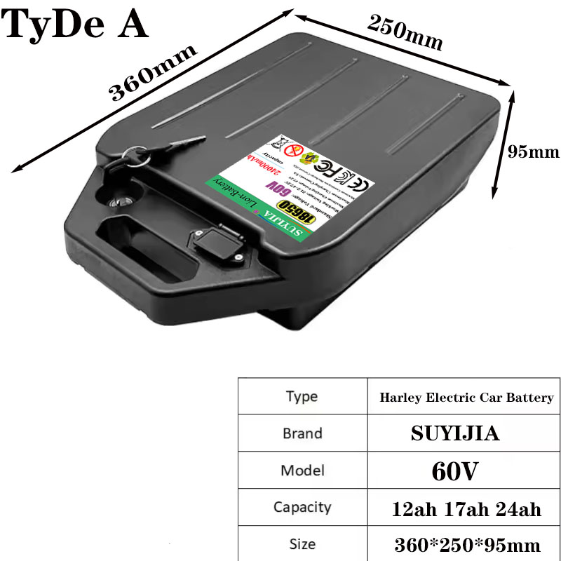HarleyBatteryCitycocoBatteria  - 60V 50Ah Electric Scooter Battery recensione e prezzo