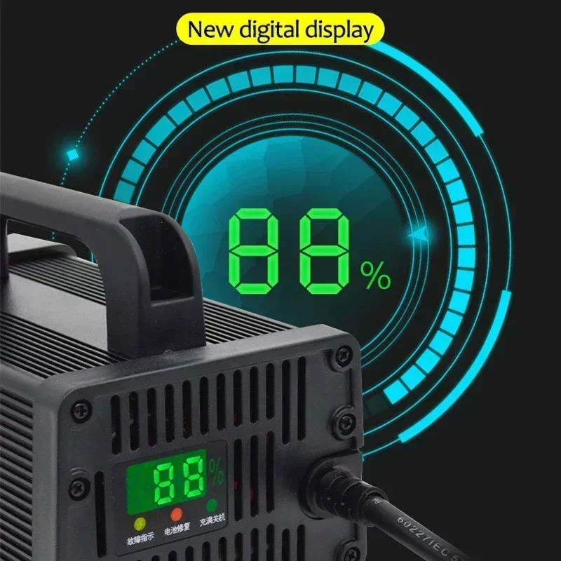 Caricabatteria al litio per ve - 72V 15A Fast Charger recensione e prezzo