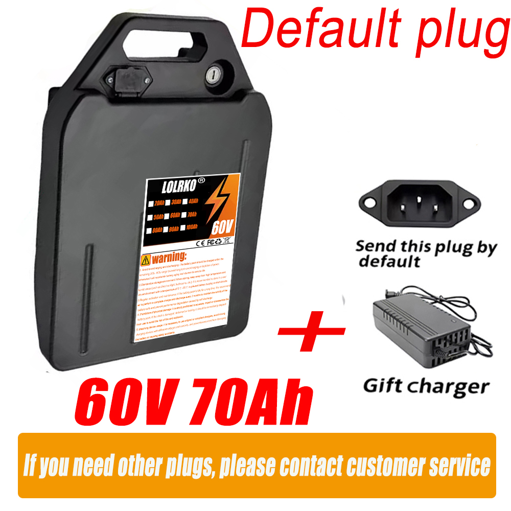 Batteria al litio per veicoli  - 60V 50Ah Electric Scooter Battery recensione e prezzo